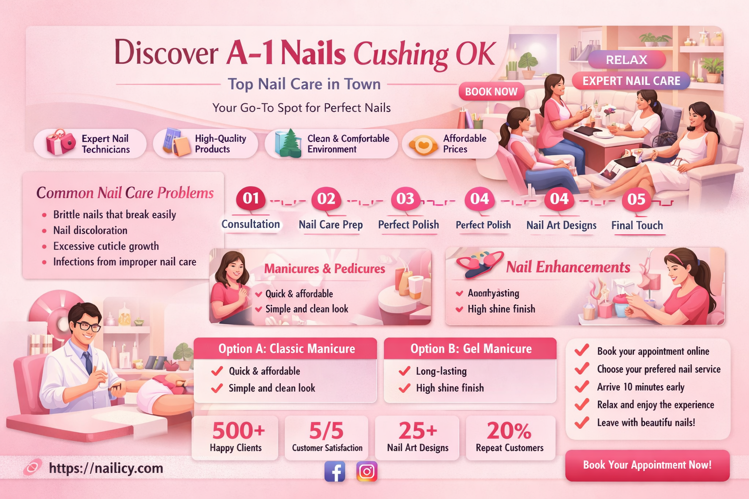 a-1 nails cushing ok