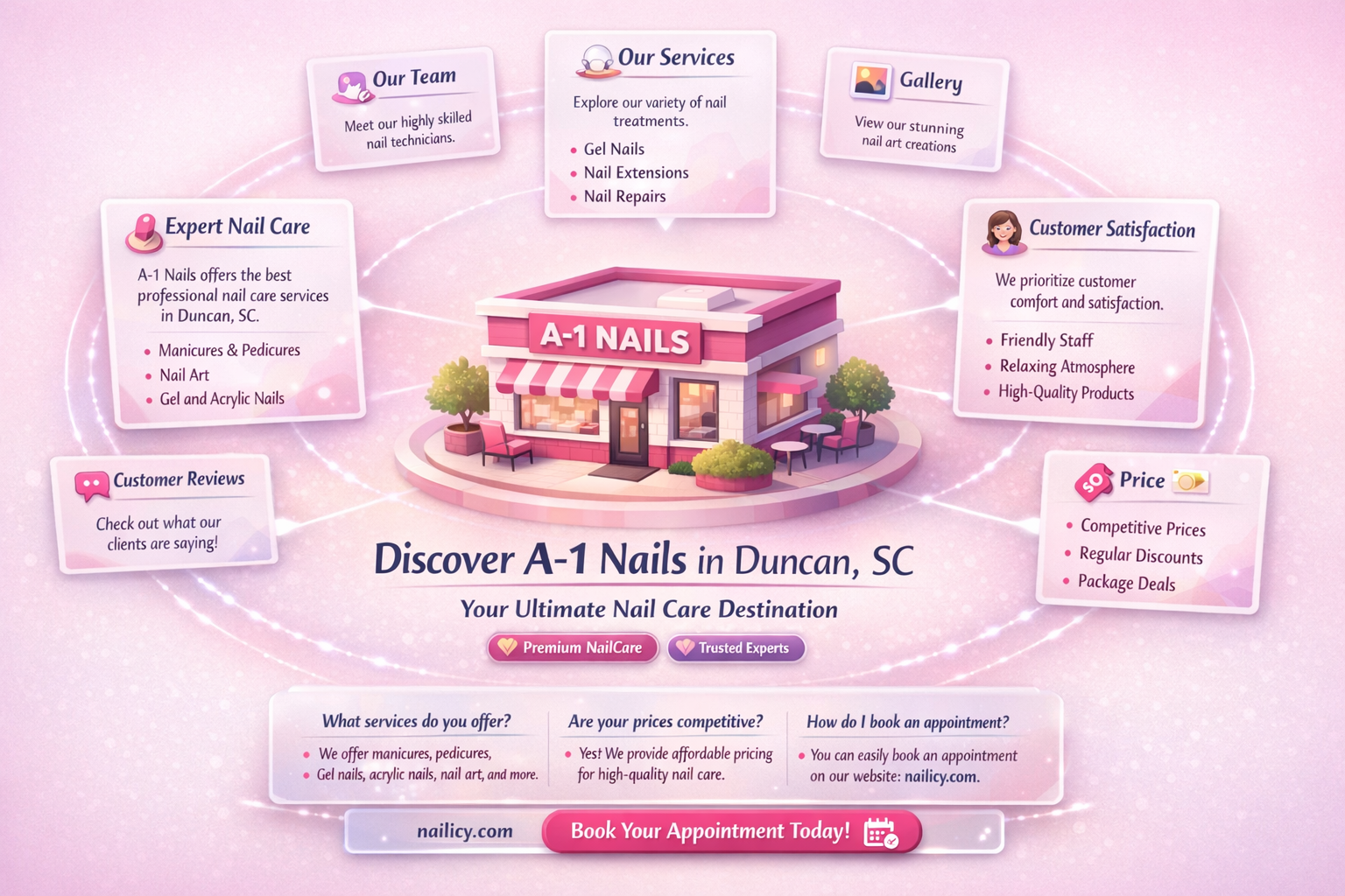 a-1 nails duncan sc