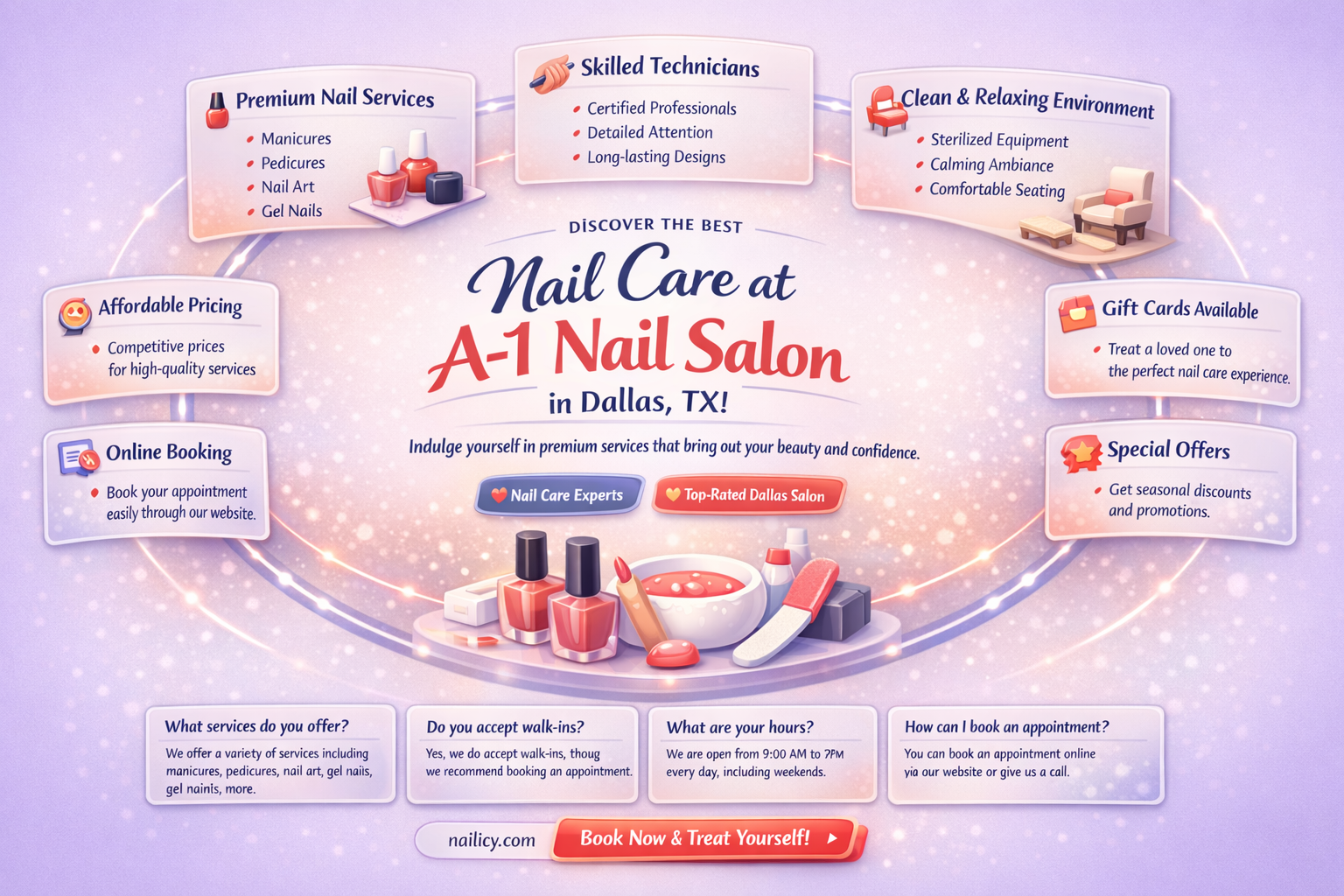 a-1 nail salon dallas tx