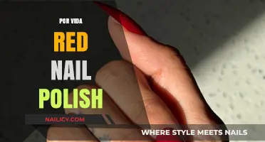 Por Vida Red Nail Polish: Timeless Elegance for Lasting Beauty