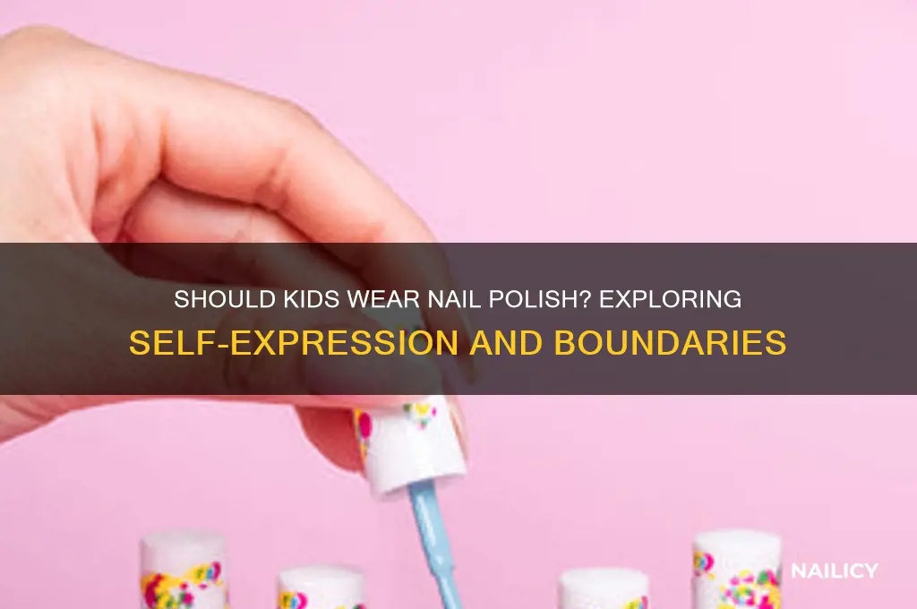 should a child wear nail polish