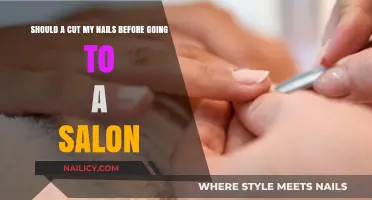 Perfect Nails: Trim Before Salon Visit?
