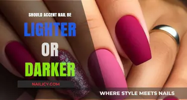 Accent Nail Dilemma: Lighter or Darker for Maximum Impact?