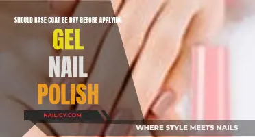 Gel Nail Polish: Base Coat Drying Time?