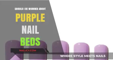 Purple Nail Beds: A Cause for Concern or Harmless Change?