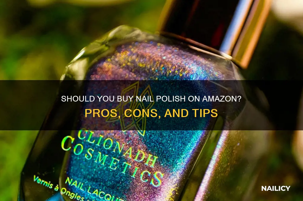 should i buy nail polish on amazon
