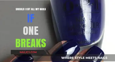 Broken Nail: To Cut or Not to Cut?