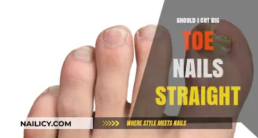 Toe-nail Trimming: Straight or Curved?
