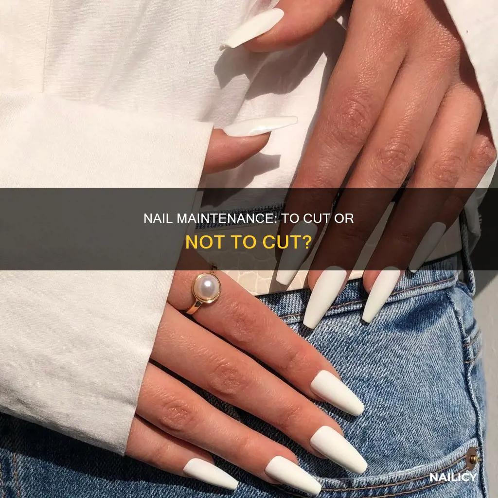 should i cut my long nails