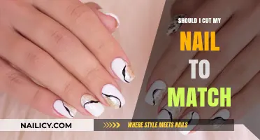Matching Nails: To Cut or Not to Cut?