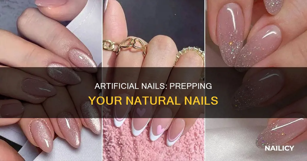 should i cut my nails before applying fake nails
