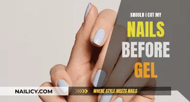 Gel Manicure Prep: Should You Cut Your Nails First?