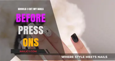 Perfect Nails: Press-Ons or Cut First?