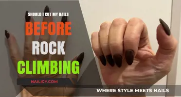 Climbers: Keep Nails Trimmed for Optimum Grip