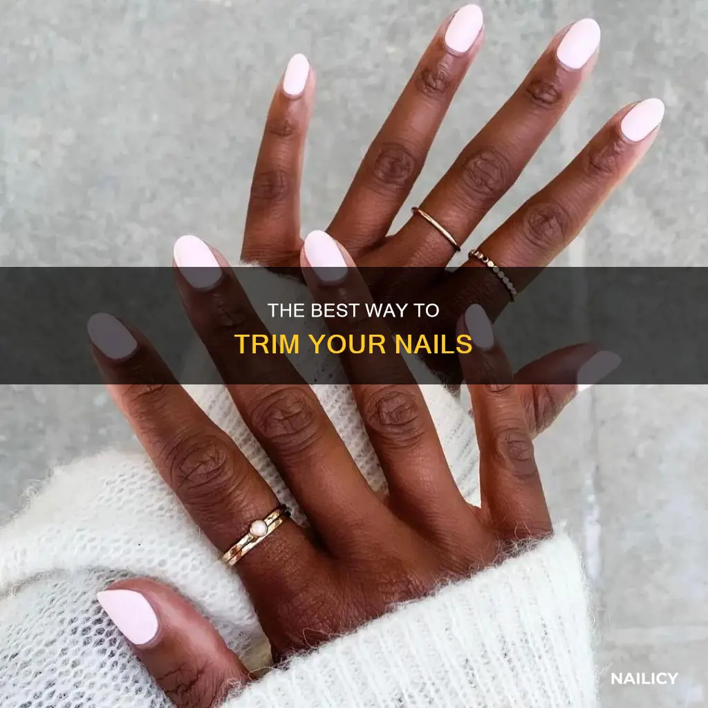 should i cut my nails straight or curved