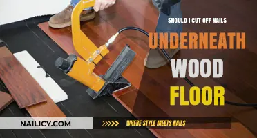 How to Handle Nails Under Wood Floors