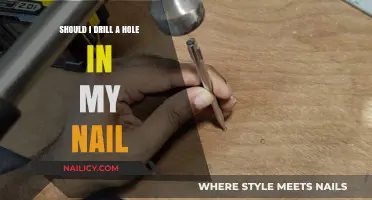 Should You Drill a Hole in Your Nail? Pros, Cons, and Risks
