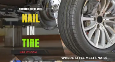 Nail in Tire: Safe to Drive or Immediate Fix Needed?