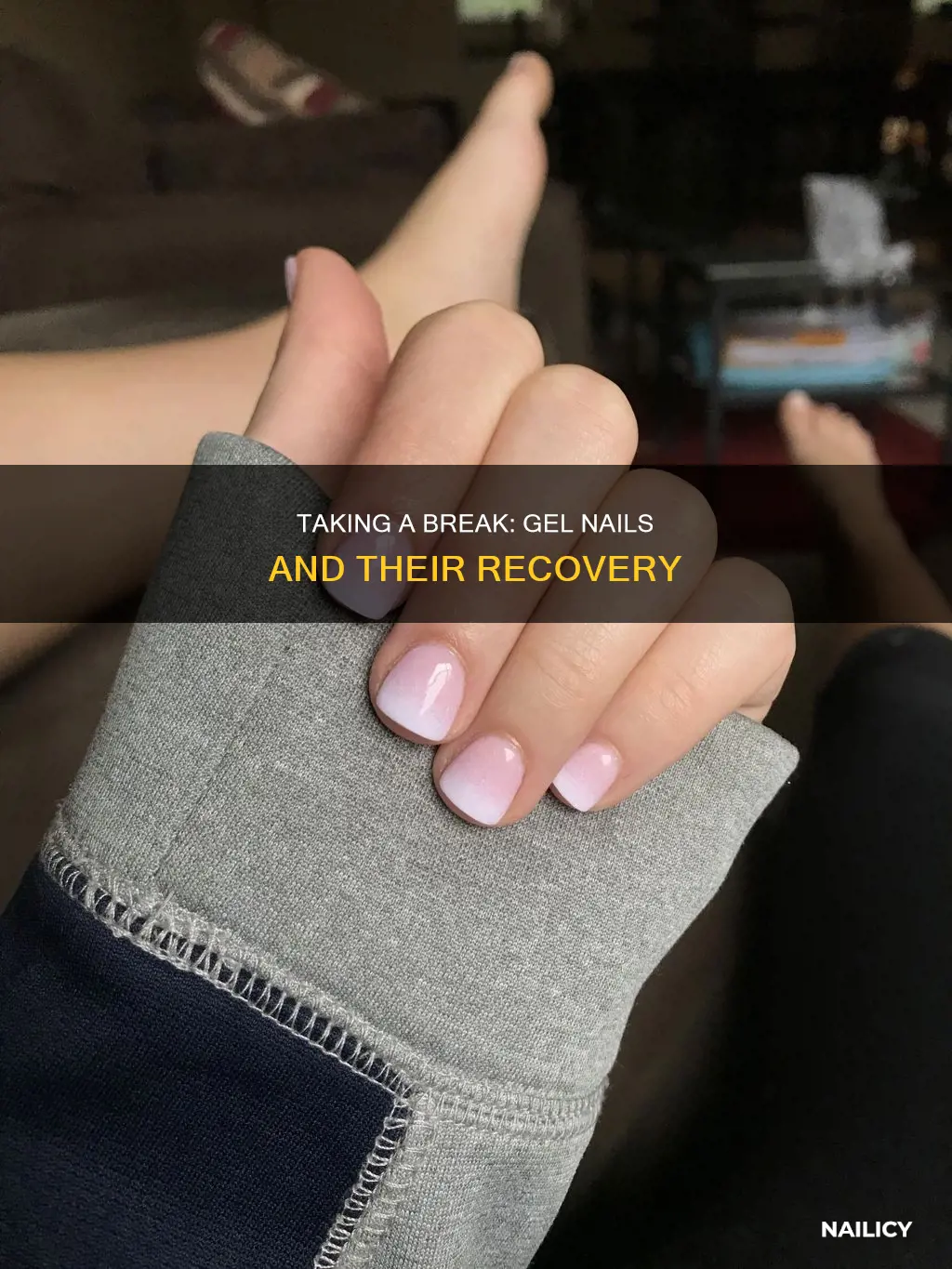 should i give my nails a break from gel