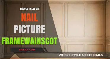 Glue vs. Nail: Best Method for Picture Frame Wainscoting Installation