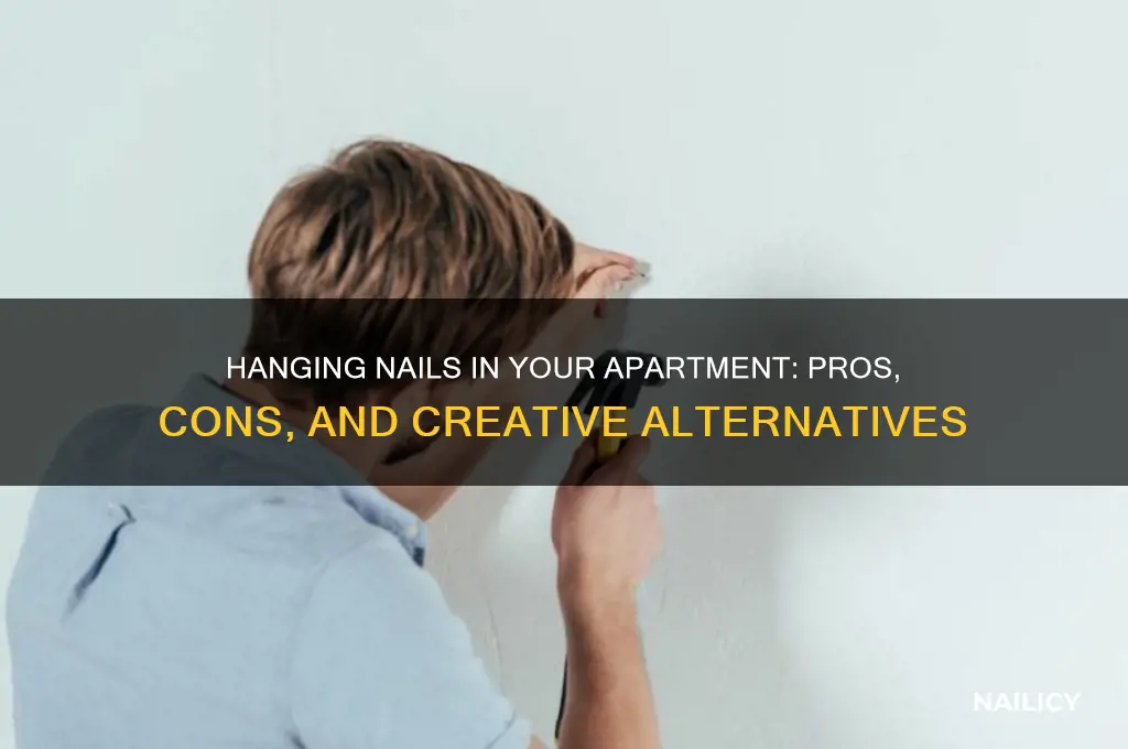 should i hang nails in my apartment