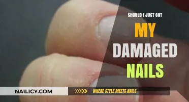 Damaged Nails: To Cut or Not to Cut?