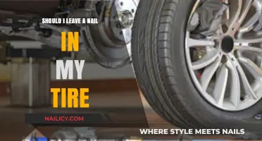 Should You Leave a Nail in Your Tire? Risks and Solutions