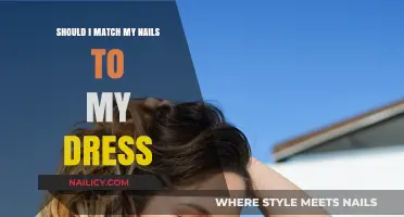 Nail and Dress Coordination: To Match or Not to Match?