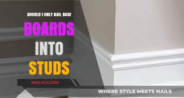 Nailing Baseboards: Studs Only or Alternative Methods?