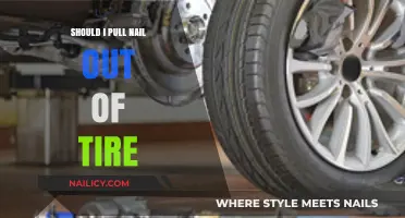 Should You Pull a Nail Out of Your Tire? Pros and Cons