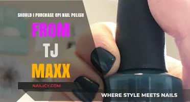 Is TJ Maxx's OPI Nail Polish a Smart Buy?