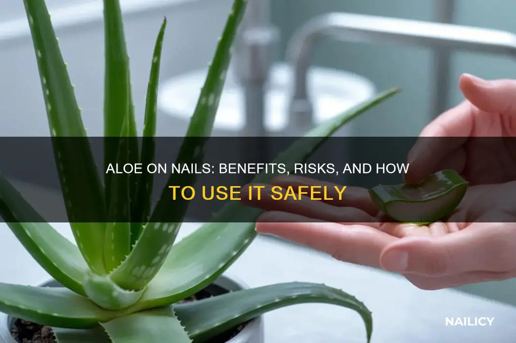 should i put aloe on my nails