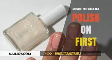 Clear Nail Polish First: A Base Coat Essential or Optional?