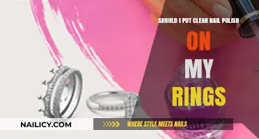 Clear Nail Polish on Rings: A Smart Hack or Harmful Myth?