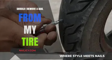 How to Handle a Nail in Your Tire