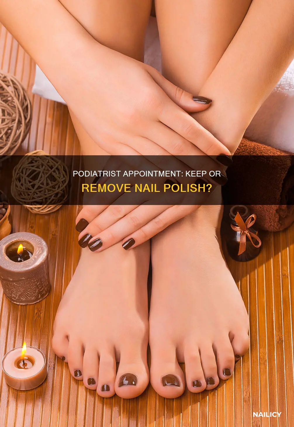 should i remove nail polish before podiatrist appt
