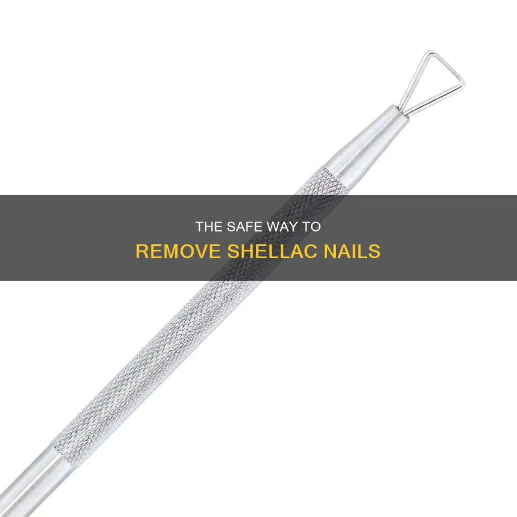 should i remove shellac nails with a nail drill