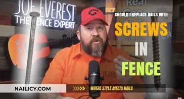 Nails vs. Screws: Which is Best for Your Fence Repair?