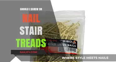 Screws vs. Nails: Securing Stair Treads for Safety and Durability