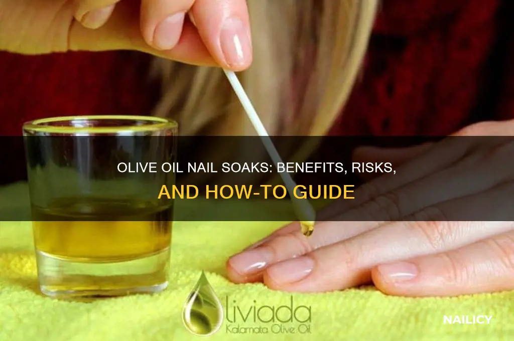 should i soak my nails in olive oil