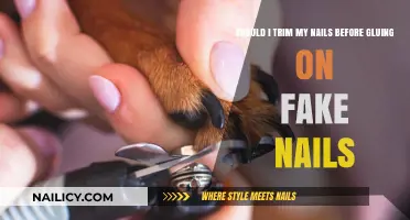 Trimming Nails Before Applying Fake Nails: Necessary or Not?