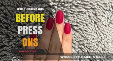 Perfect Nails: Trim First for Press-On Success