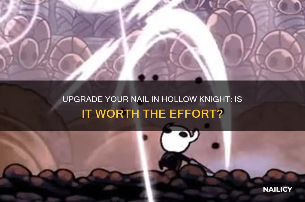 should i upgrade my nail in hollow knight