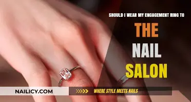 Should You Wear Your Engagement Ring to the Nail Salon?