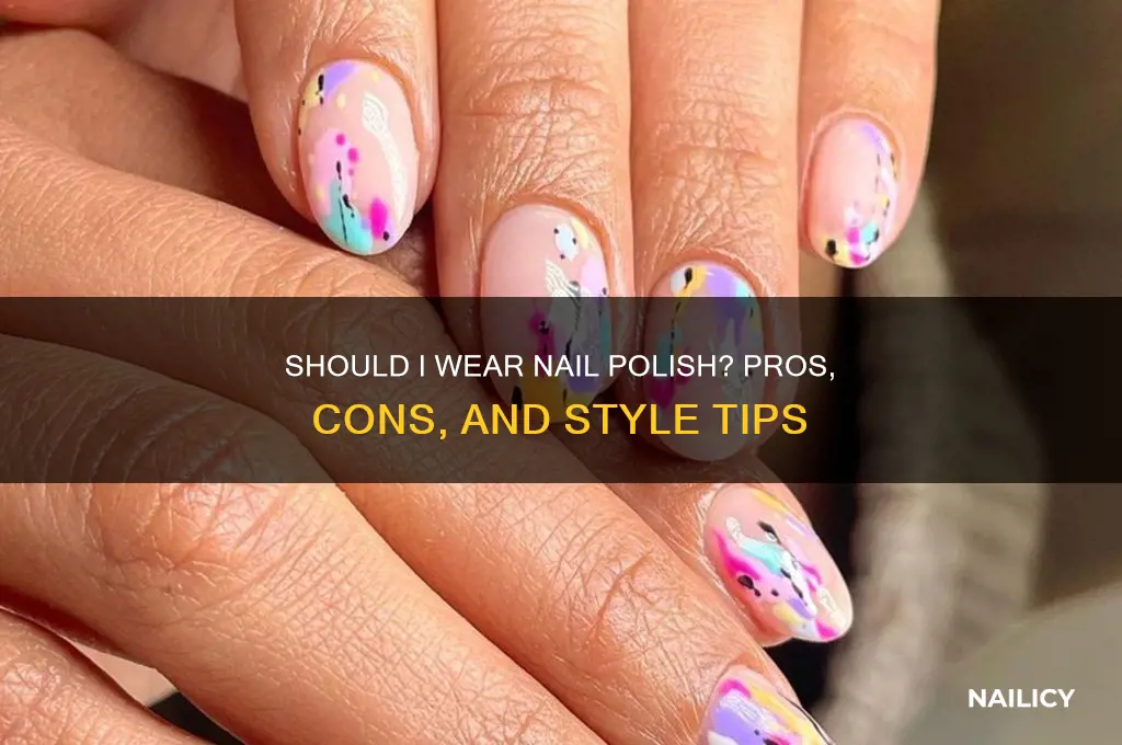 should i wear nail polish