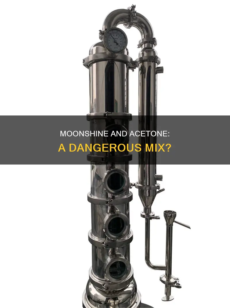 should moonshine smell like nail polish remover