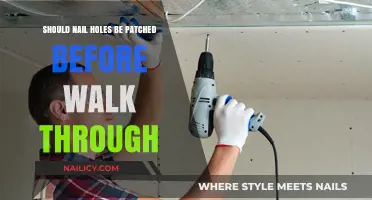 Patching Nail Holes: Essential Pre-Walkthrough Prep or Overkill?