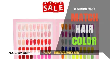 Nail Polish and Hair Color: To Match or Not?