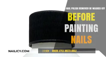 Nail Polish Remover: Rinse or Not Before Painting?