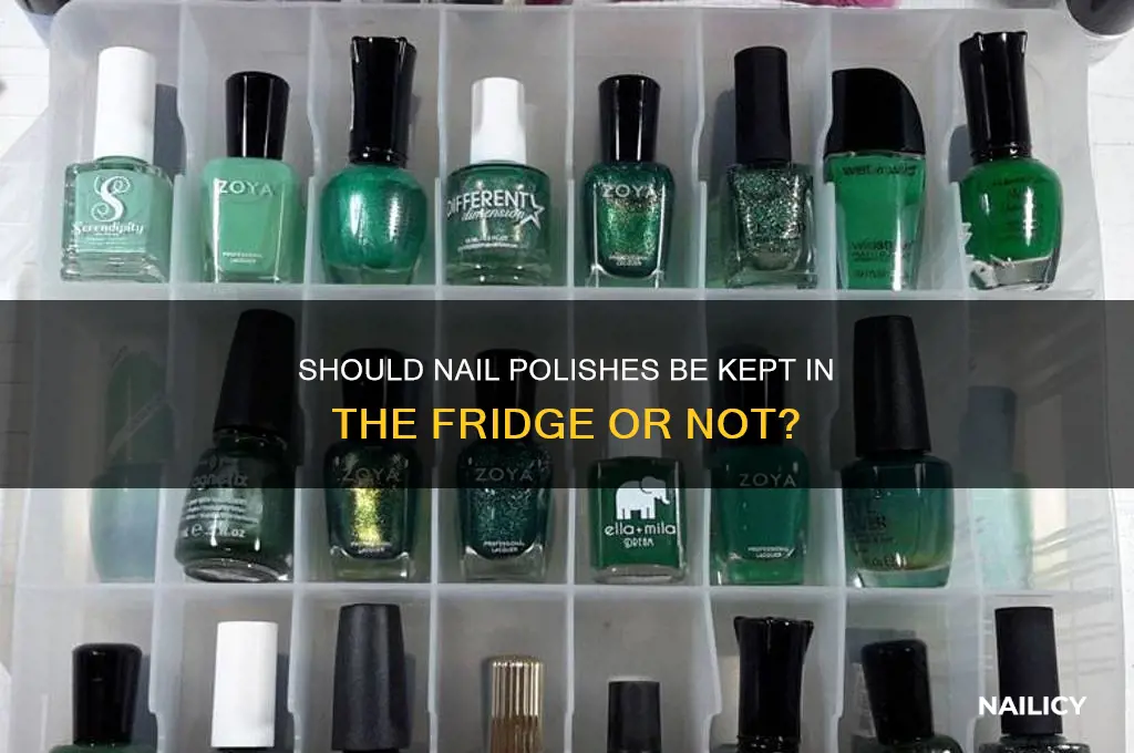 should nail polishes be kept in